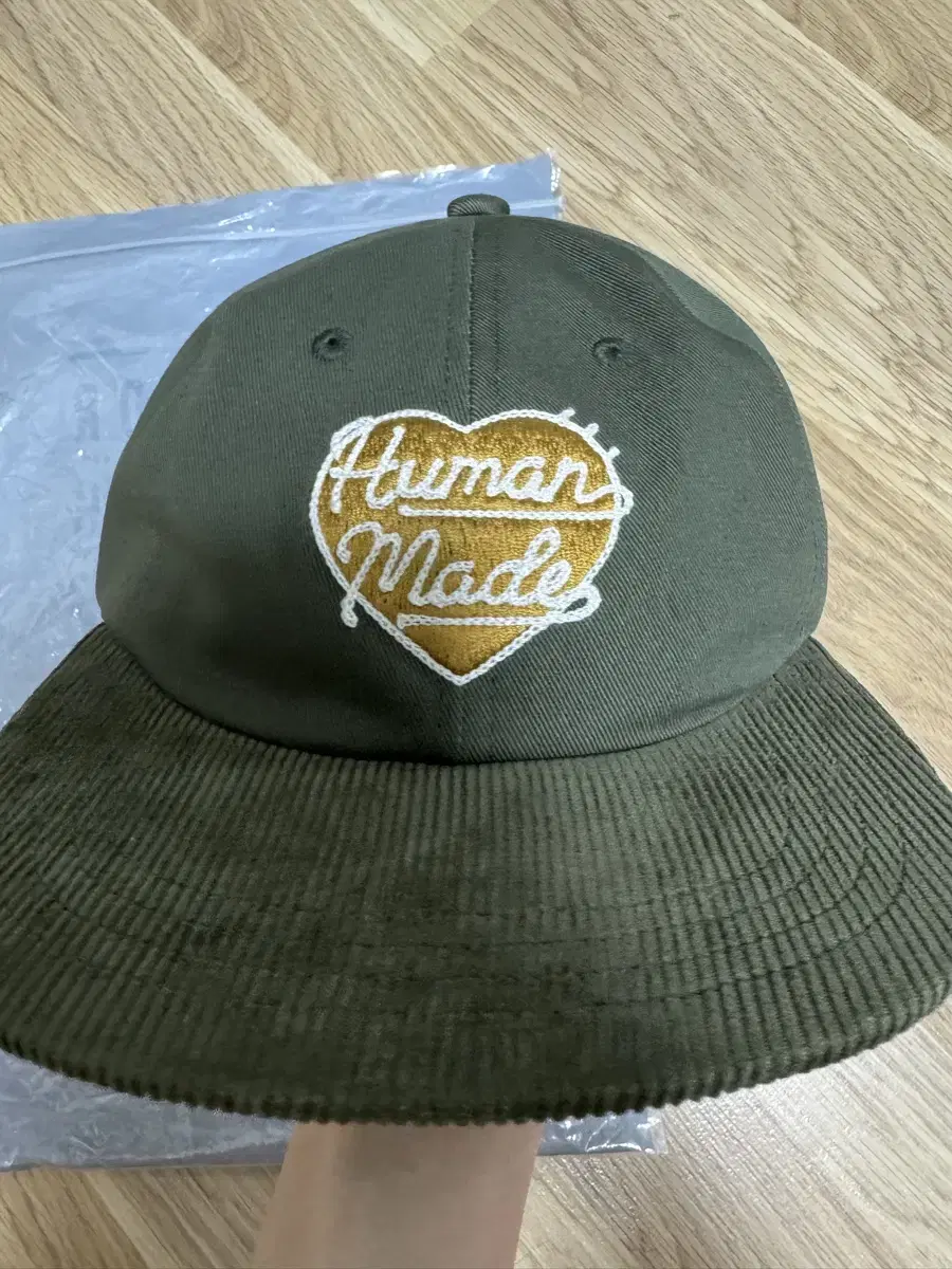 Human Made Corduroy Cap Olive Drab